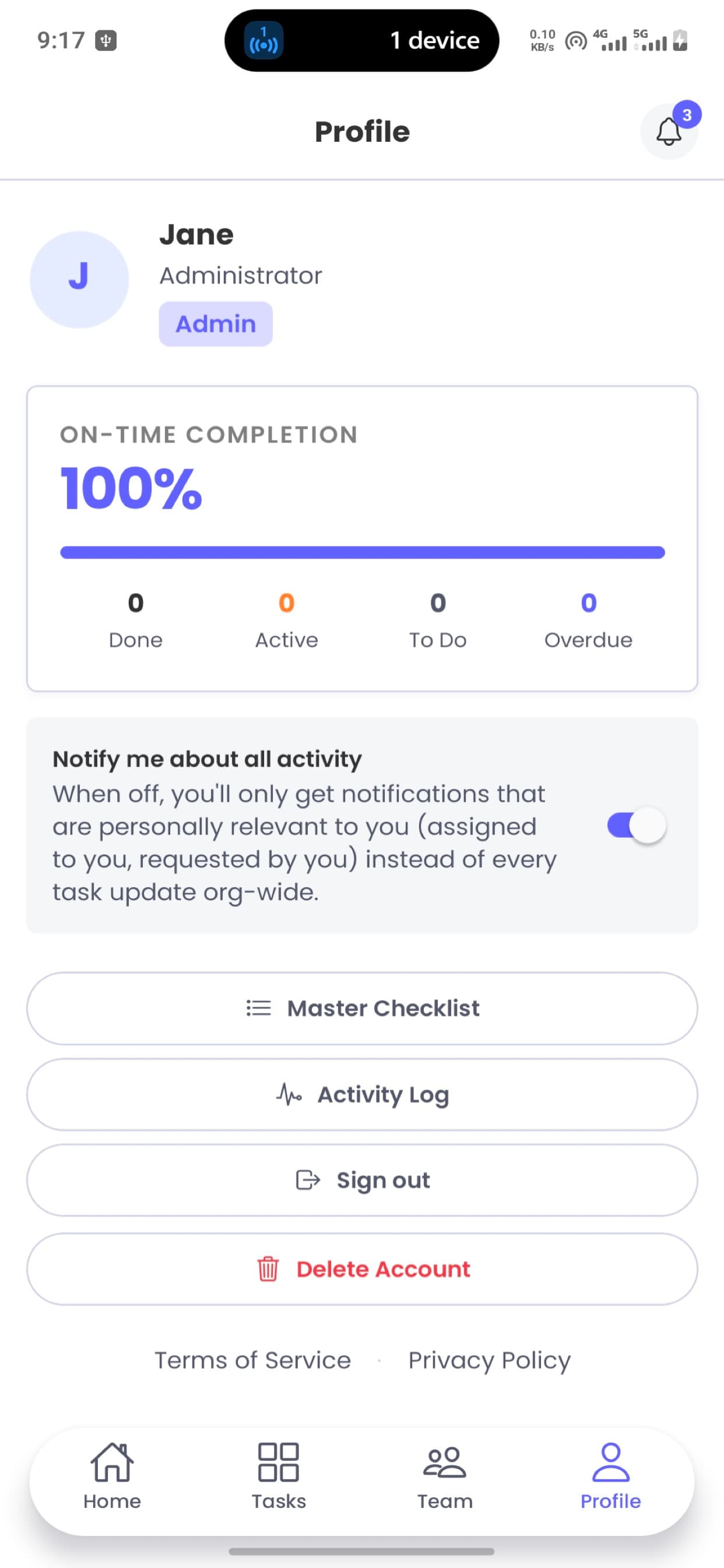 Per-admin progress tracking in FranchiseLaunch